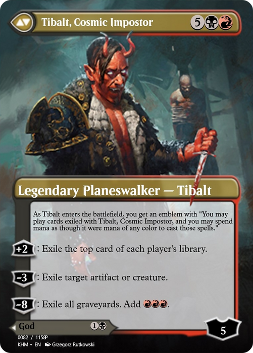 Valki, God of Lies // Tibalt, Cosmic Impostor (PRM-88272) - mythic - Foil