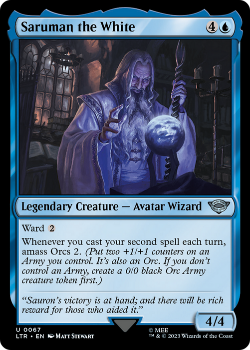 Saruman the White (LTR-067) - uncommon - Foil
