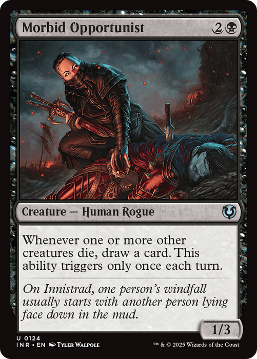Morbid Opportunist (INR-124) - uncommon - Foil