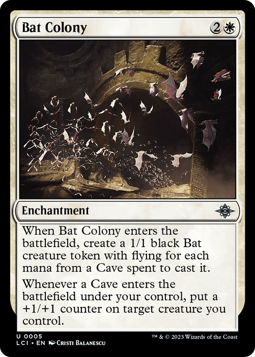 Bat Colony (LCI-005) - uncommon - Foil