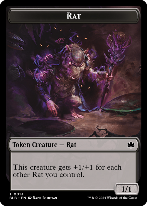 Rat (BLB-013) - common - Foil