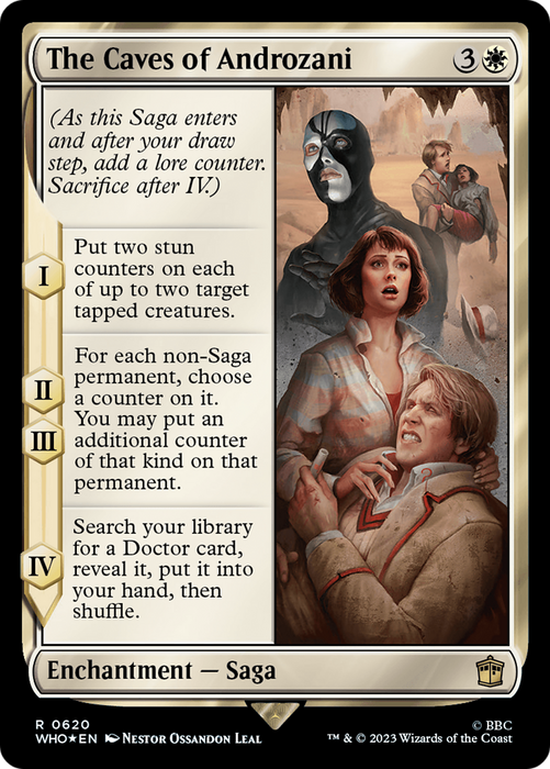 The Caves of Androzani (WHO-620) - rare - Foil