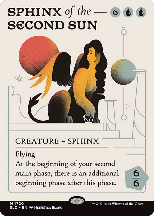 Sphinx of the Second Sun (SLD-1720) - mythic (Borderless)