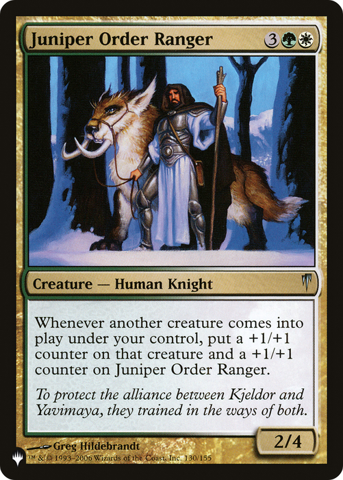 Juniper Order Ranger (LIST-CSP-130) - uncommon