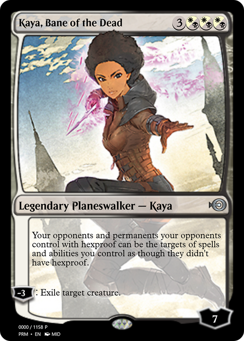 Kaya, Bane of the Dead (PRM-72229) - uncommon - Foil
