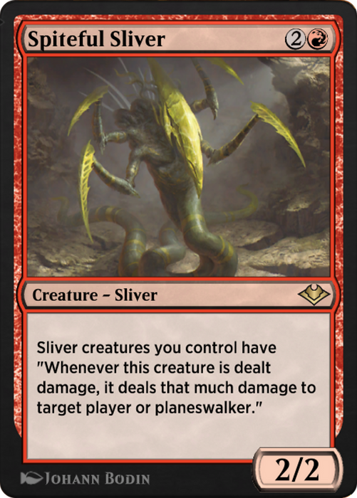 Spiteful Sliver (J21-517) - rare