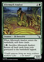 Aftermath Analyst (MKM-148) - uncommon - Foil