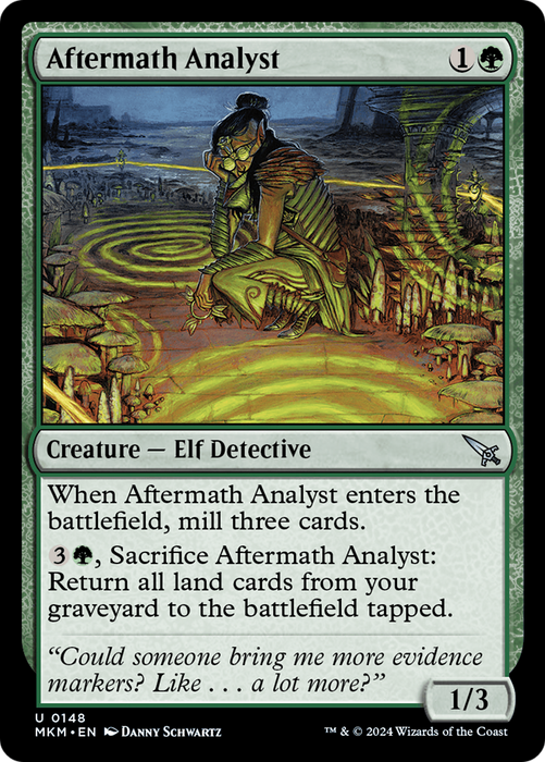 Aftermath Analyst (MKM-148) - uncommon