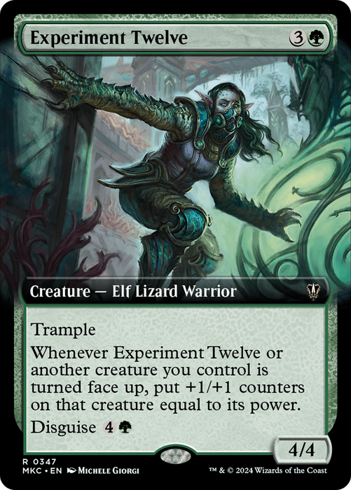Experiment Twelve (MKC-347) - rare: (Extended Art)