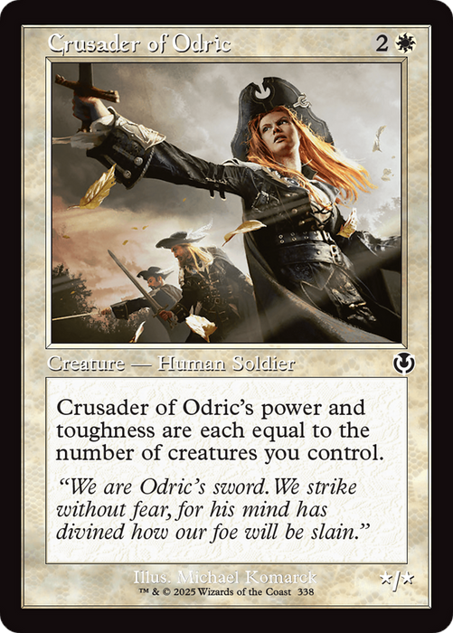 Crusader of Odric (INR-338) - common - Foil