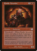 Pardic Arsonist (TOR-105) - uncommon - Foil