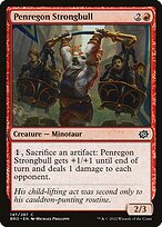 Penregon Strongbull (BRO-147) - common - Foil