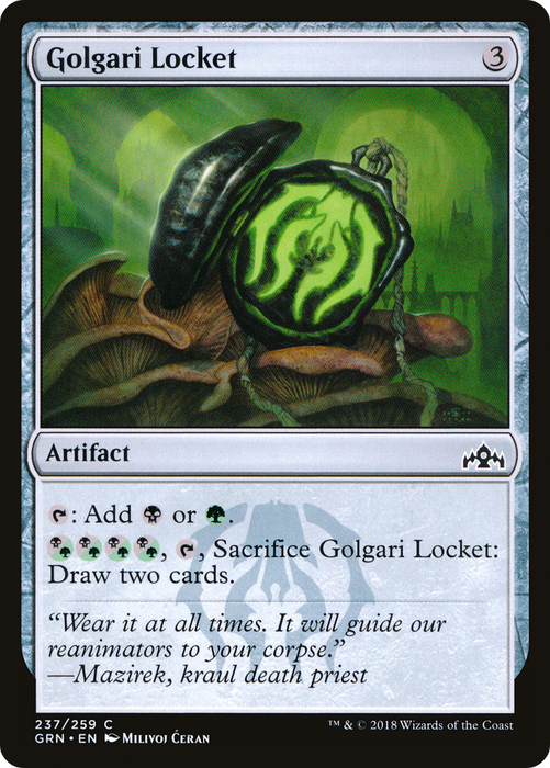 Golgari Locket (GRN-237) - common - Foil