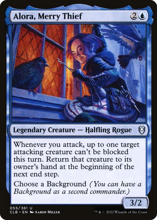 Alora, Merry Thief (CLB-055) - uncommon - Foil