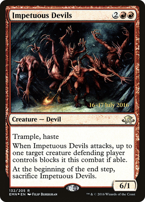 Impetuous Devils (PRE-132S) - rare - Foil