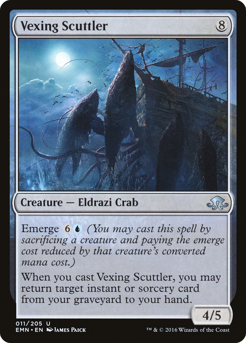 Vexing Scuttler (EMN-011) - uncommon - Foil