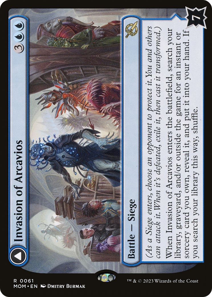 Invasion of Arcavios // Invocation of the Founders (MOM-061) - rare