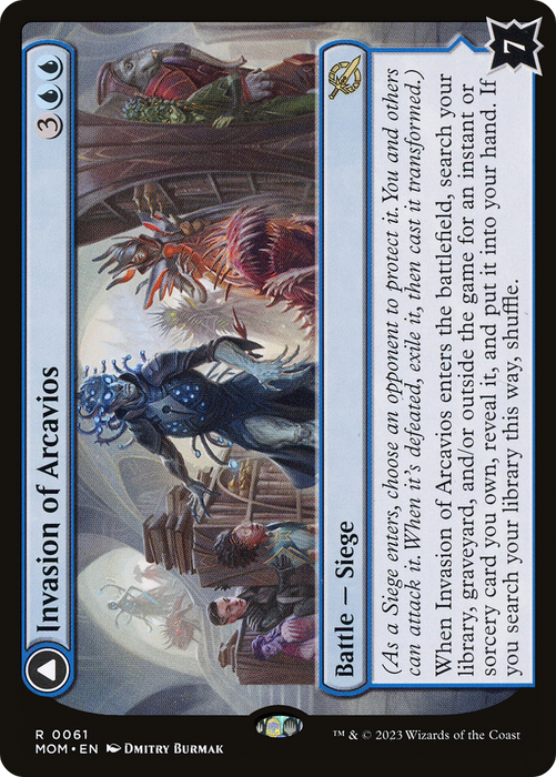 Invasion of Arcavios // Invocation of the Founders (MOM-061) - rare