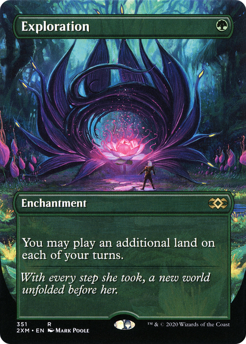 Exploration (2XM-351) - rare (Borderless) - Foil