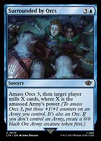 Surrounded by Orcs (LTR-073) - common - Foil