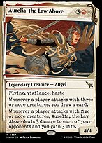 Aurelia, the Law Above (MKM-357) - rare: (Showcase)