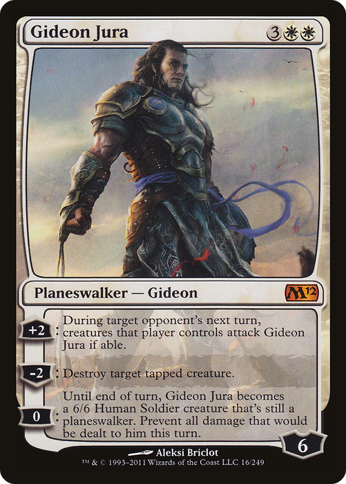 Gideon Jura (M12-016) - mythic