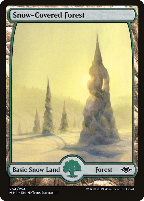 Snow-Covered Forest (MH1-254) - common