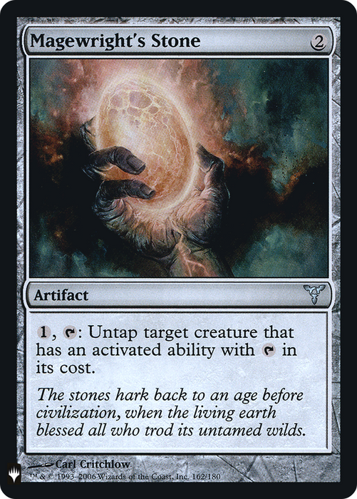 Magewright's Stone (LIST-DIS-162) - uncommon - Foil