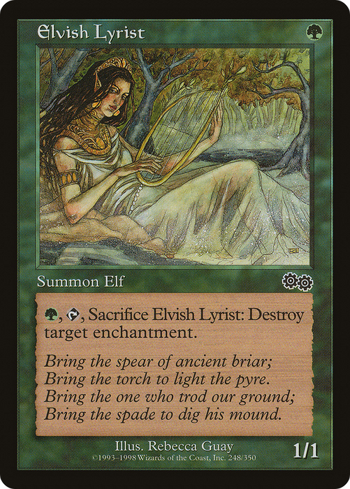 Elvish Lyrist (USG-248) - common