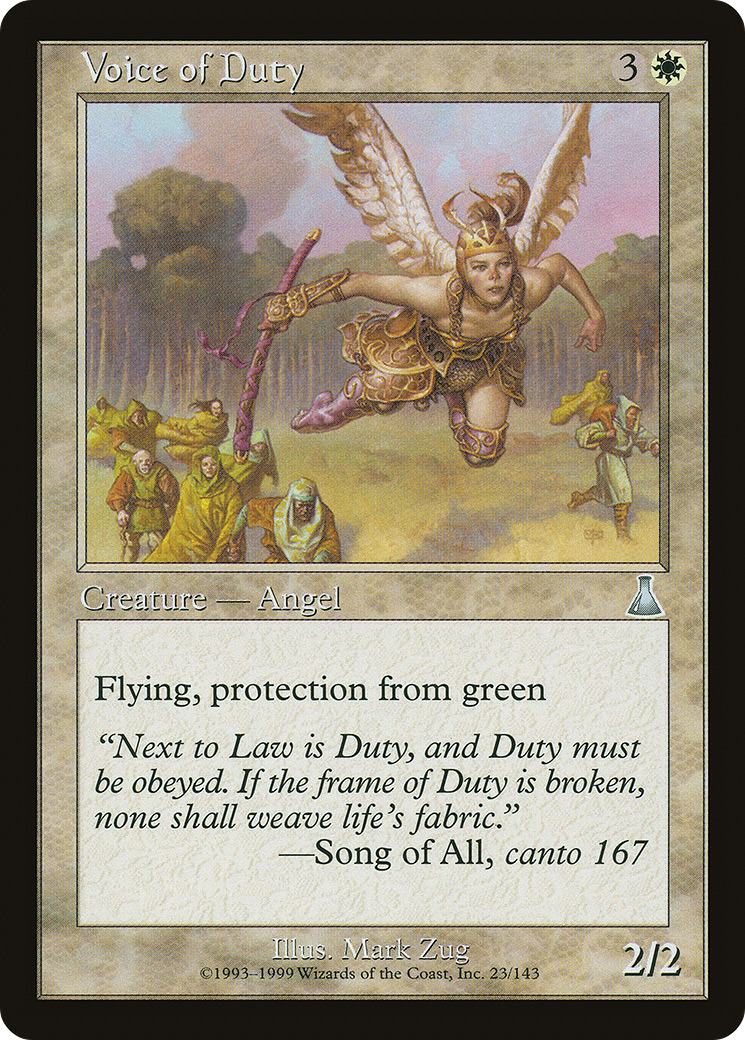 Voice of Duty (UDS-023) - uncommon