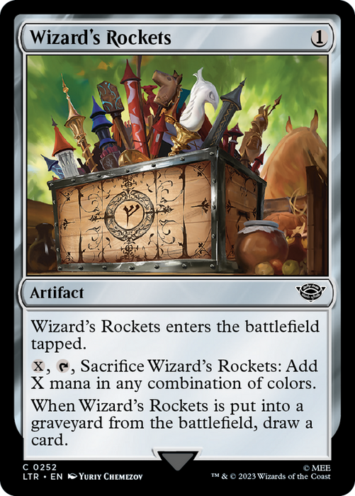 Wizard's Rockets (LTR-252) - common - Foil