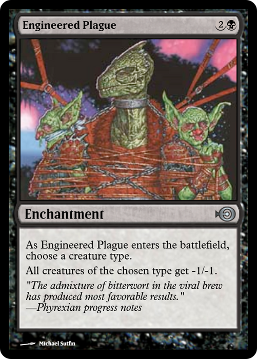 Engineered Plague (PRM-32543) - uncommon - Foil