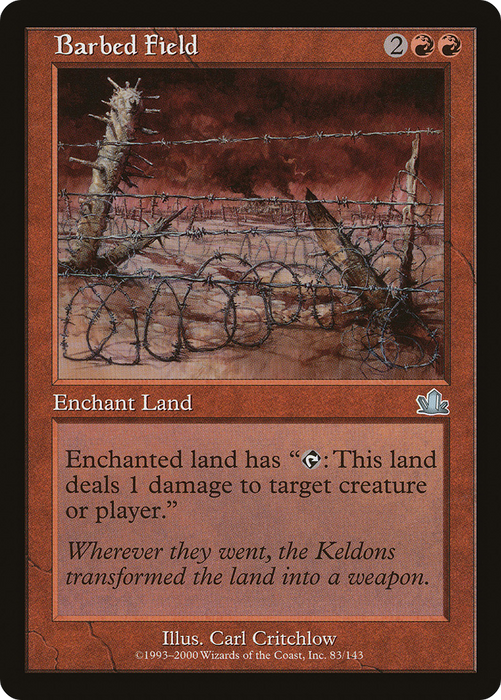Barbed Field (PCY-083) - uncommon - Foil