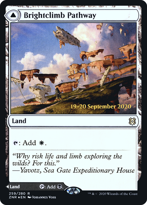 Brightclimb Pathway // Grimclimb Pathway (PRE-259S) - rare - Foil