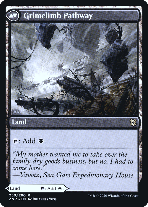 Brightclimb Pathway // Grimclimb Pathway (PRE-259S) - rare - Foil