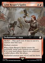 Grim Reaper's Sprint (PIP-386) - rare: (Extended Art) - Foil
