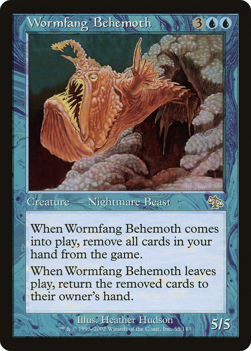Wormfang Behemoth (JUD-055) - rare
