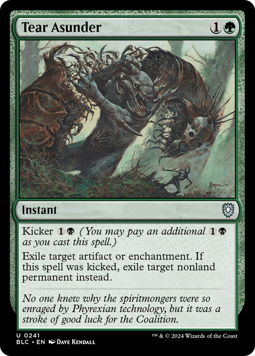 Tear Asunder (BLC-241) - uncommon
