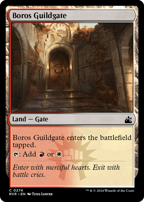 Boros Guildgate (RVR-274) - common - Foil