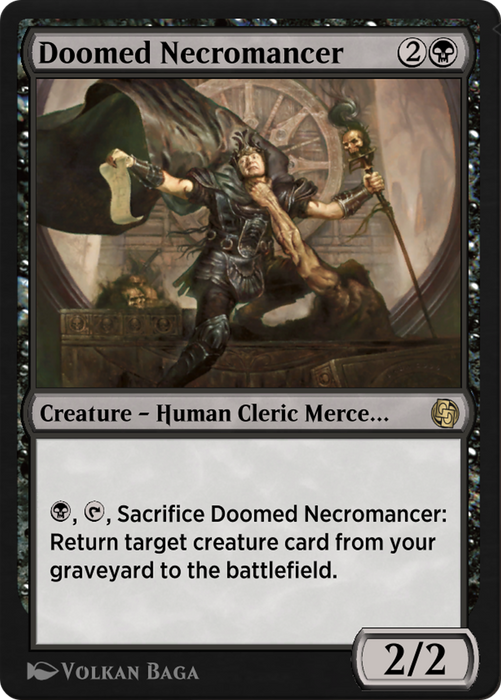 Doomed Necromancer (AJMP-137) - rare