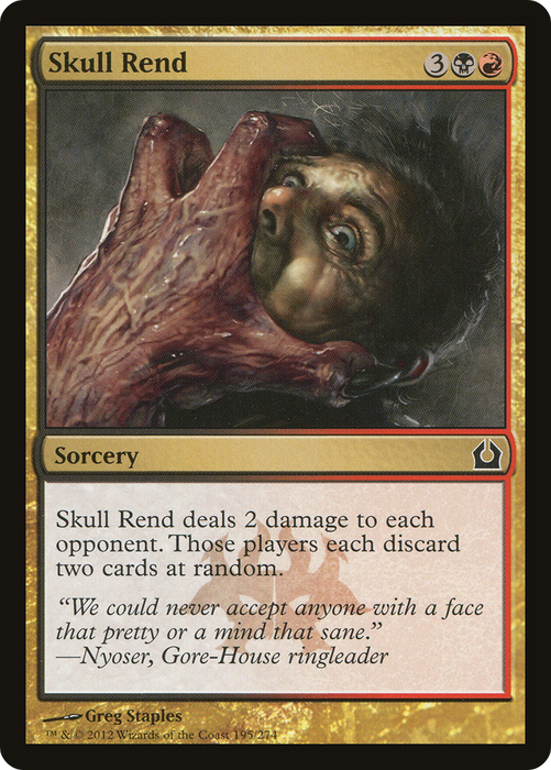 Skull Rend (RTR-195) - common