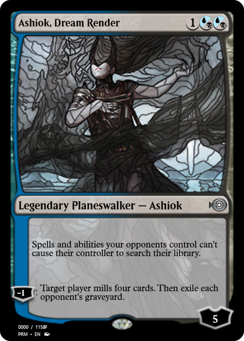Ashiok, Dream Render (PRM-77993) - uncommon - Foil