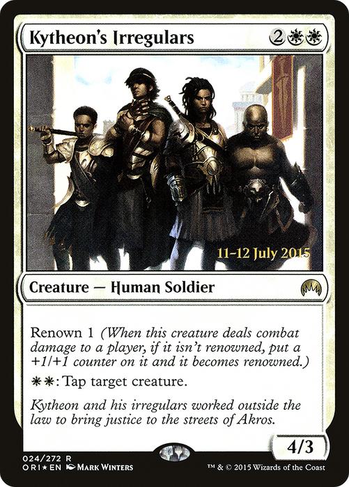 Kytheon's Irregulars (PRE-24S) - rare - Foil