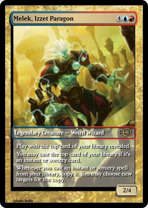 Melek, Izzet Paragon (PRM-48578) - rare - Foil