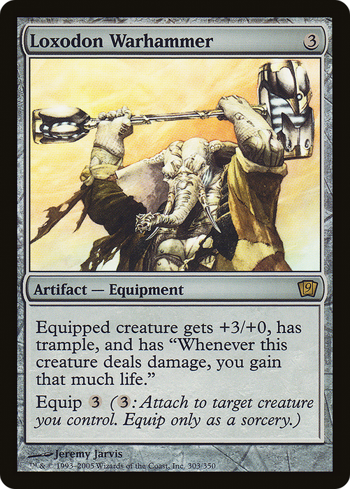 Loxodon Warhammer (9ED-303★) - rare - Foil