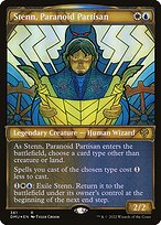 Stenn, Paranoid Partisan (DMU-361) - rare: (Showcase) - Foil