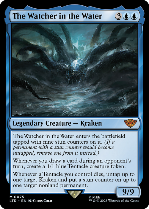 The Watcher in the Water (LTR-075) - mythic - Foil