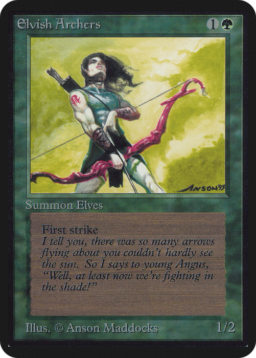 Elvish Archers (LEA-191) - rare