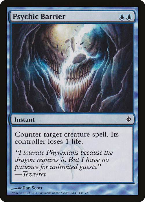 Psychic Barrier (NPH-043) - common - Foil