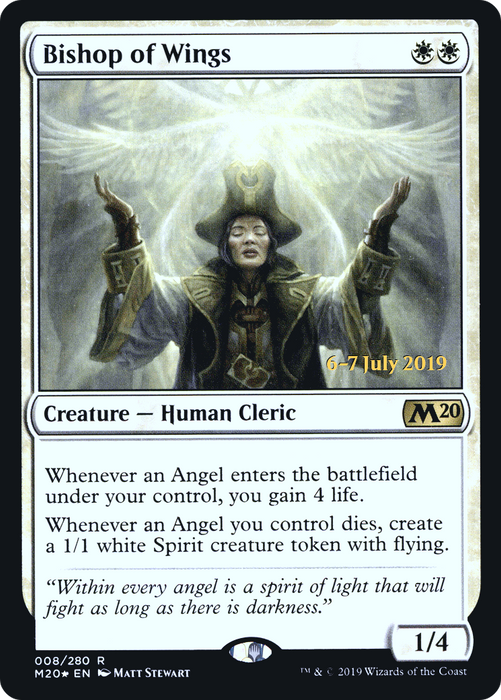 Bishop of Wings (PRE-08S) - rare - Foil